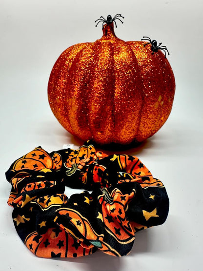 Halloween Pumpkins Scrunchie