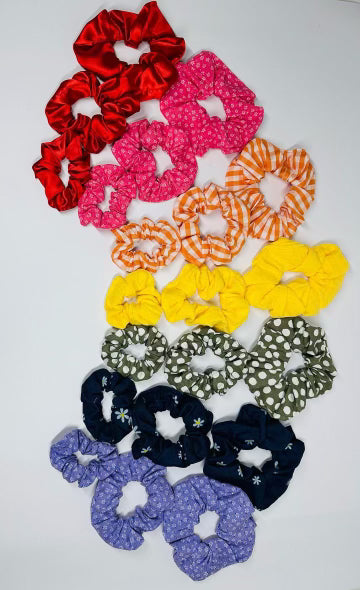 Rosy Radiance Scrunchie