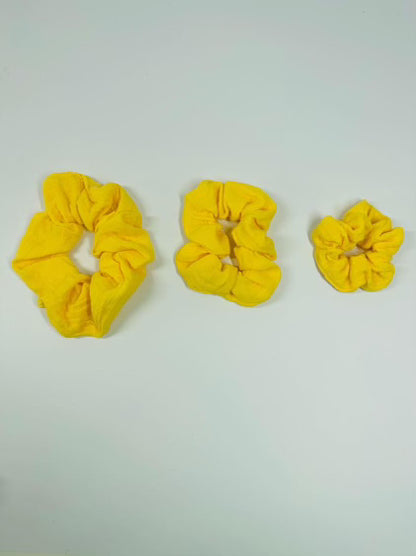 Lemon Luxe Scrunchie