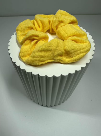 Lemon Luxe Scrunchie