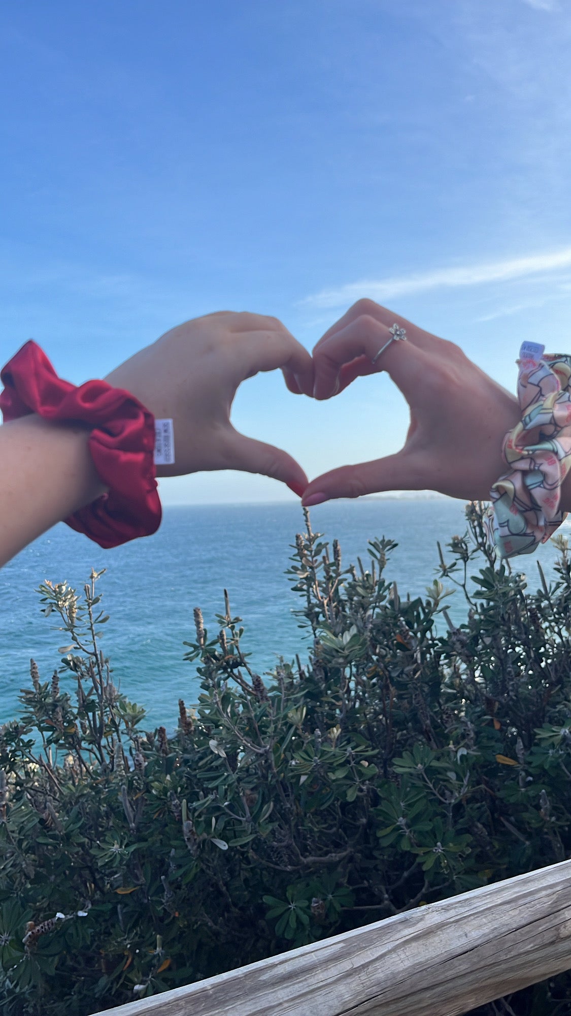 Galentine's Candy Scrunchie