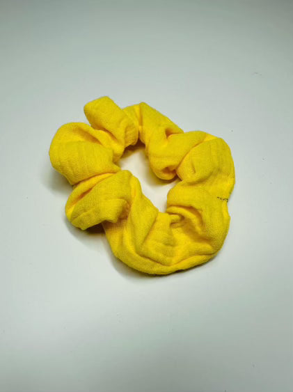 Lemon Luxe Scrunchie