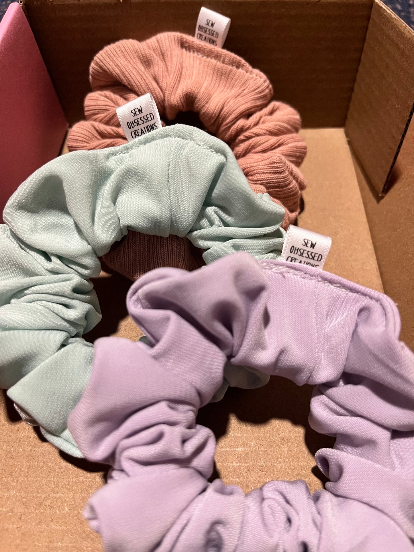 Pastel Bundle [10 mixed pastel scrunchies]