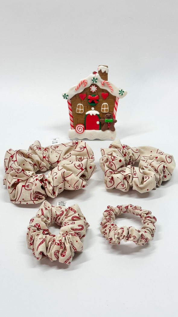 Candy Cane Lane Scrunchie