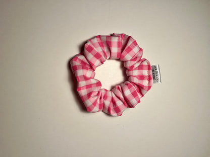 Bubblegum Gingham Scrunchie