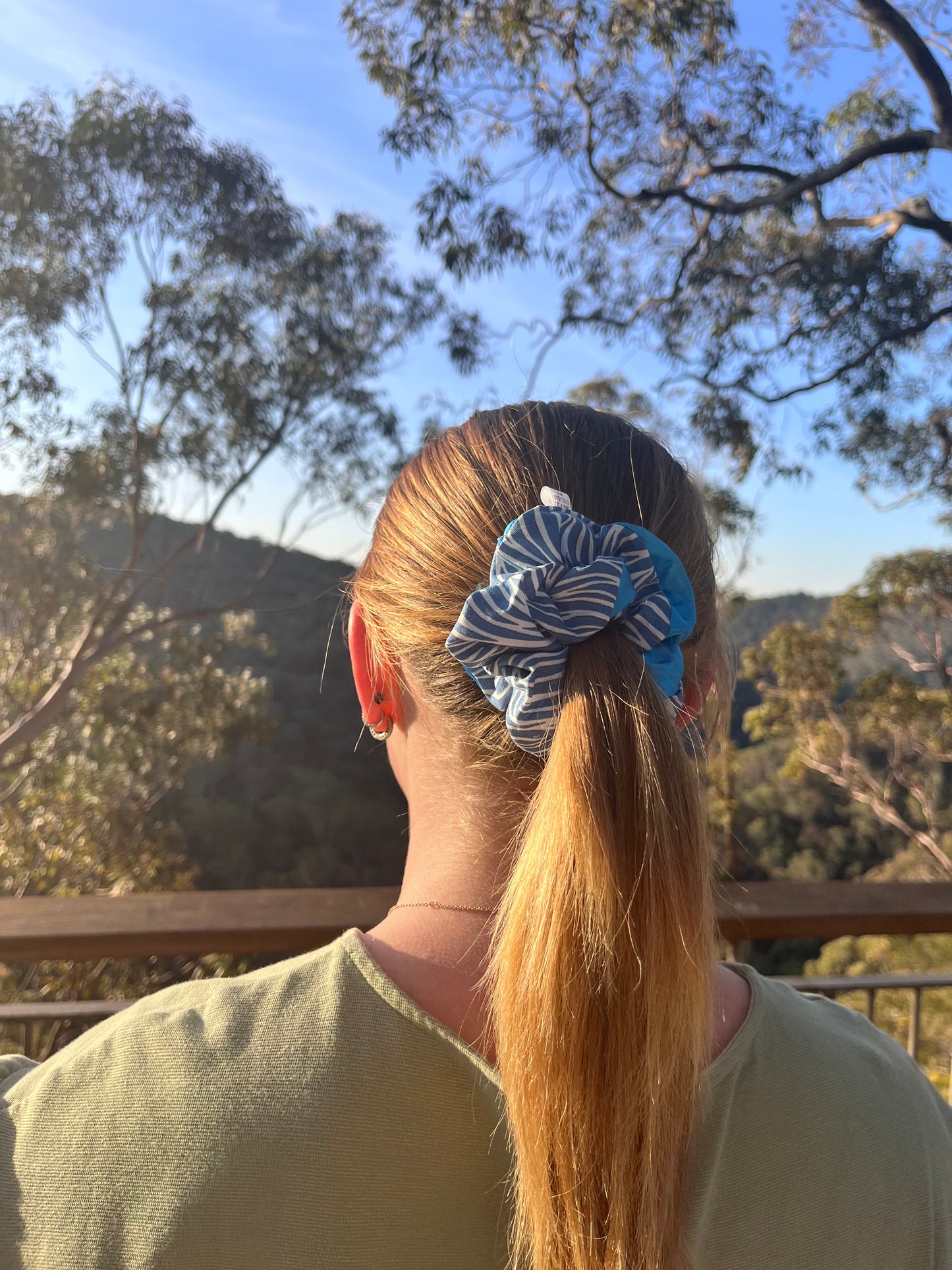 Mountains Scrunchie