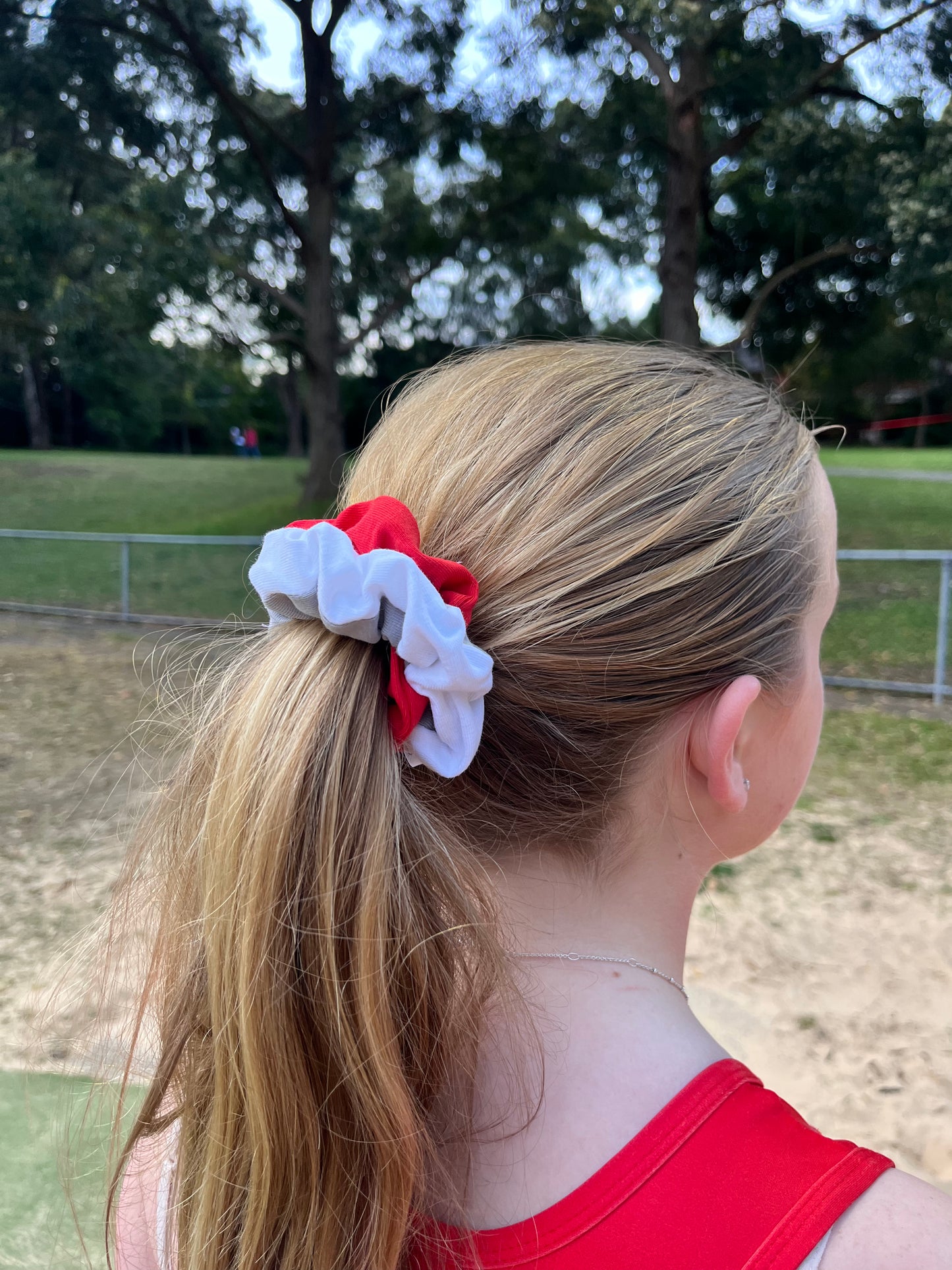 Cherrybrook Athletics Club Scrunchie