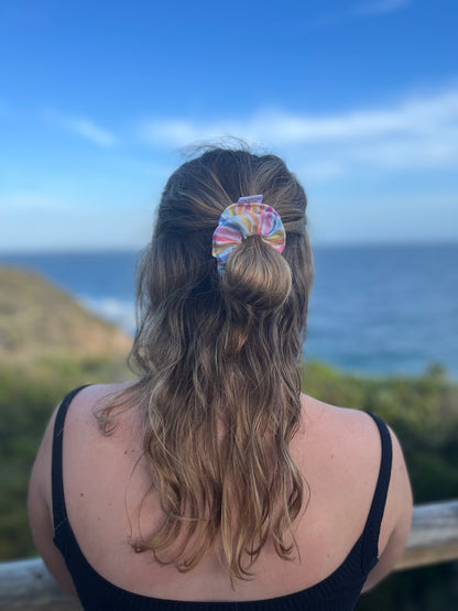 Sherbet Stripes Scrunchie