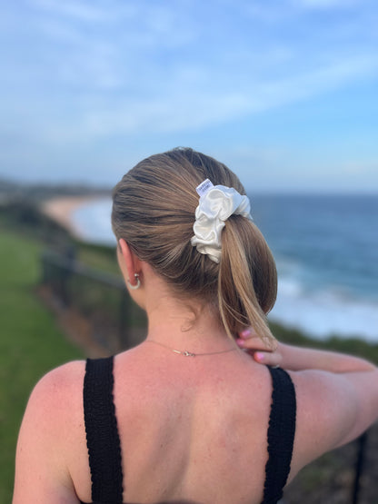 Ivory Sunkissed Scrunchie