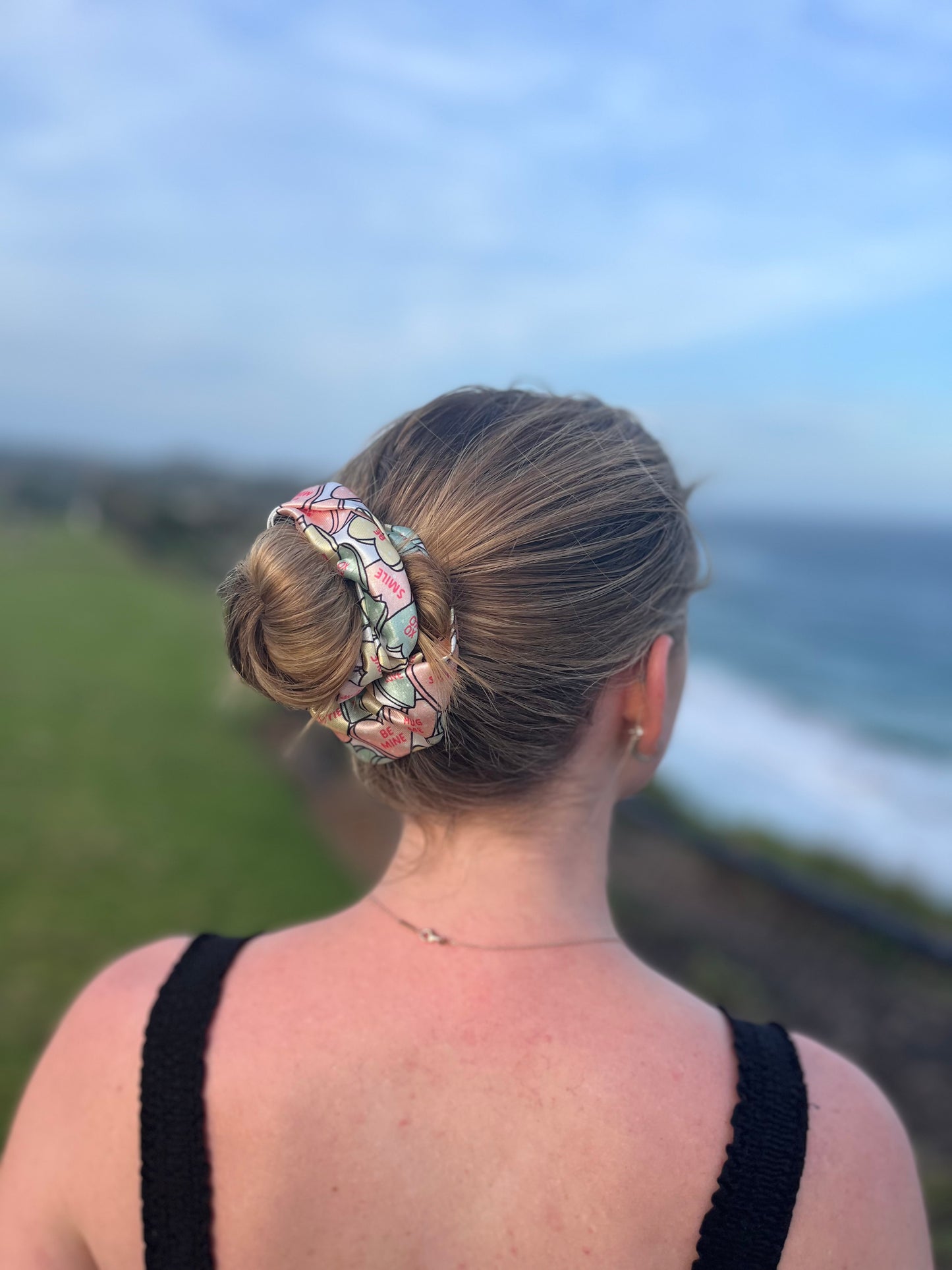 Galentine's Candy Scrunchie