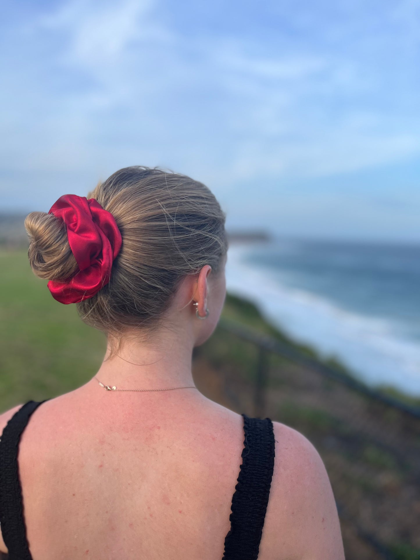 Satin Sweetheart Scrunchie